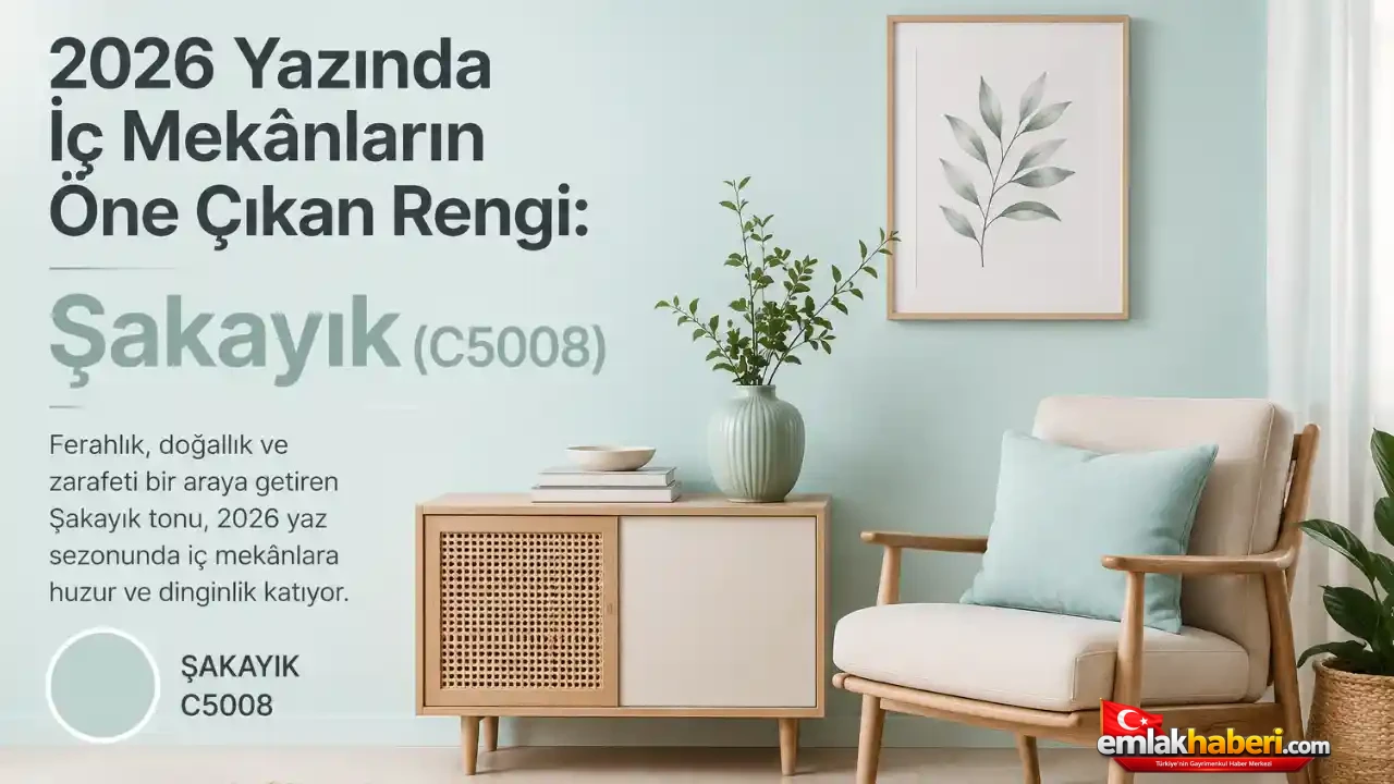 2026 Yazında İç Mekânların Öne Çıkan Rengi: Şakayık (C5008)