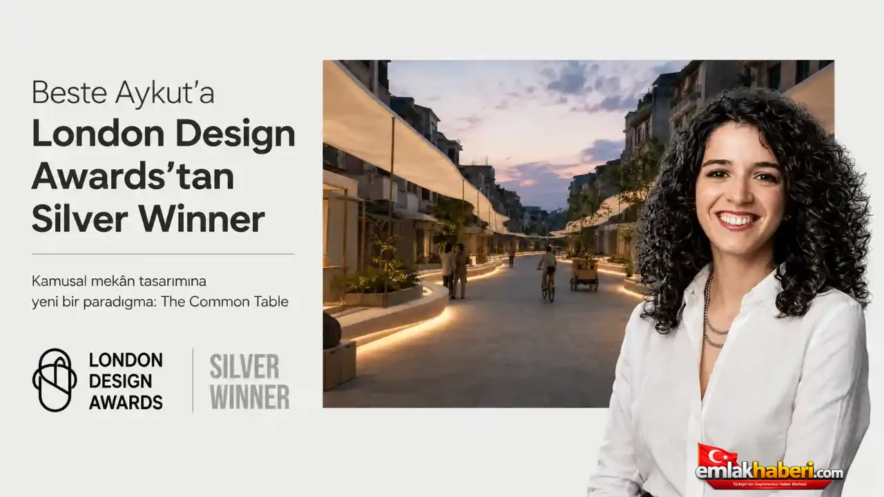 Beste Aykut’a London Design Awards’ta Gümüş Ödül
