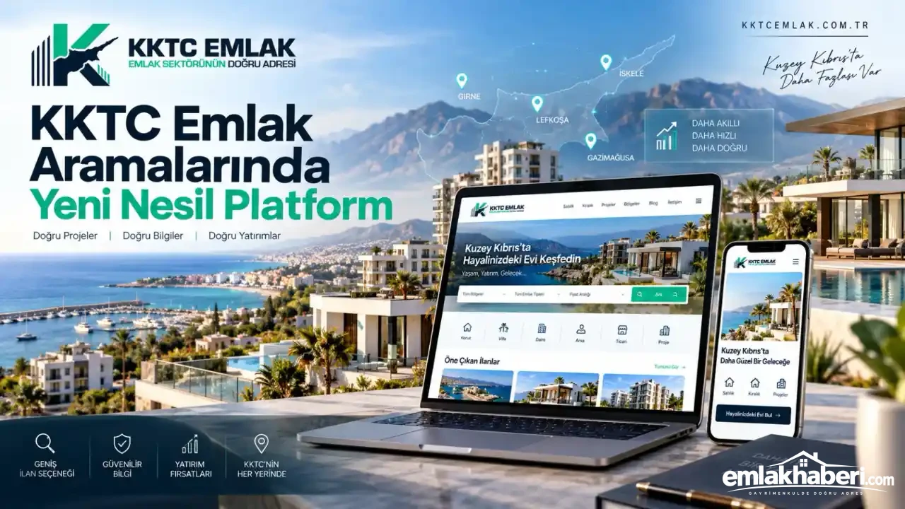 KKTC Emlak Aramalarında Yeni Nesil Platform: kktcemlak.com.tr