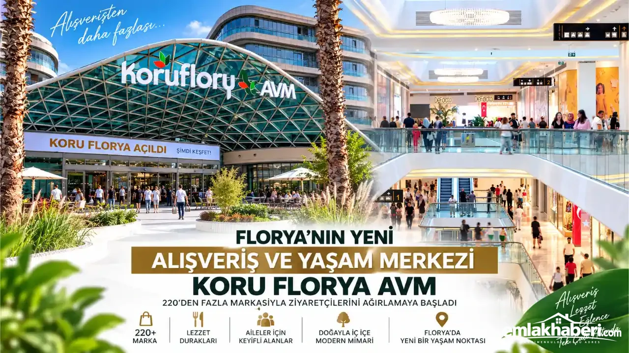 Koru Florya AVM Bölgeye Ayrıcalık Getiren Bir Yaşam Sunuyor