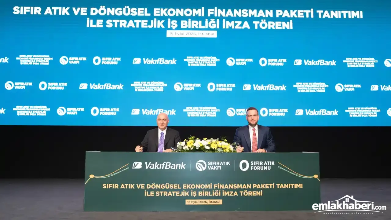 Sıfır Atık ve Döngüsel Ekonomiye 10 Milyar TL’lik Finansman Desteği