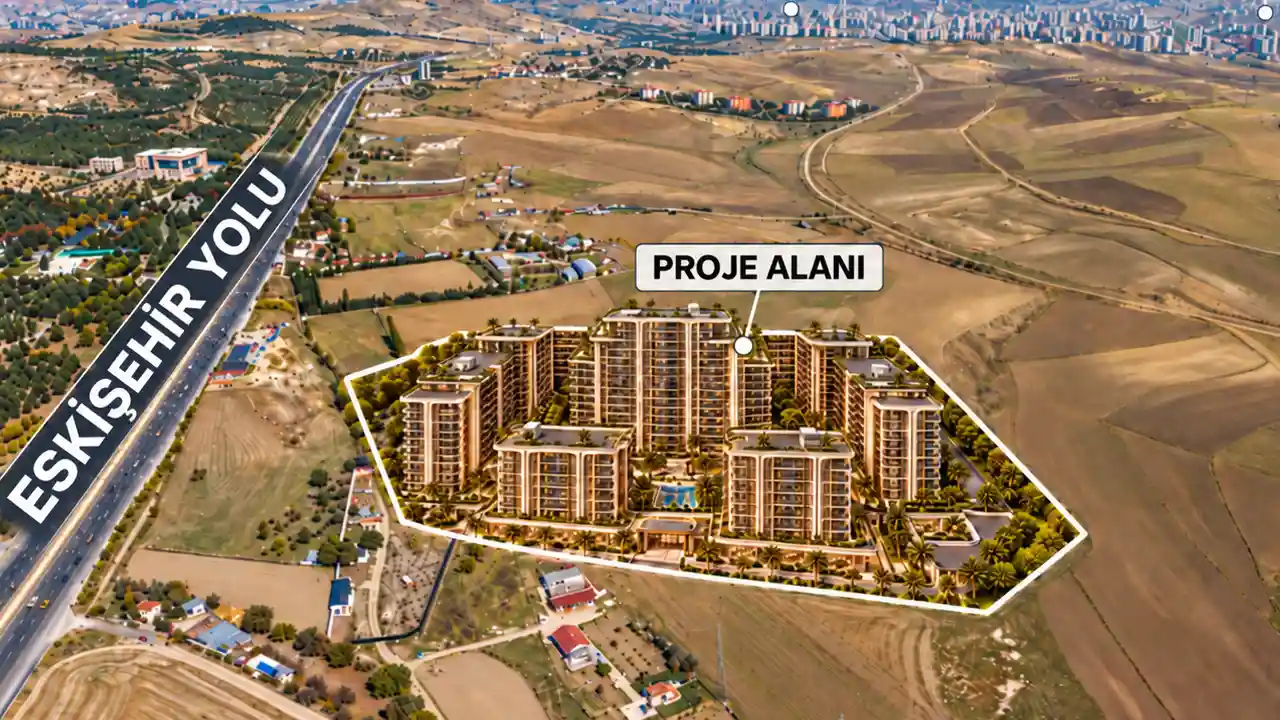 Ankara Wm Yaşam Konutları Projesi 900 Konut, 30 Ay Vade