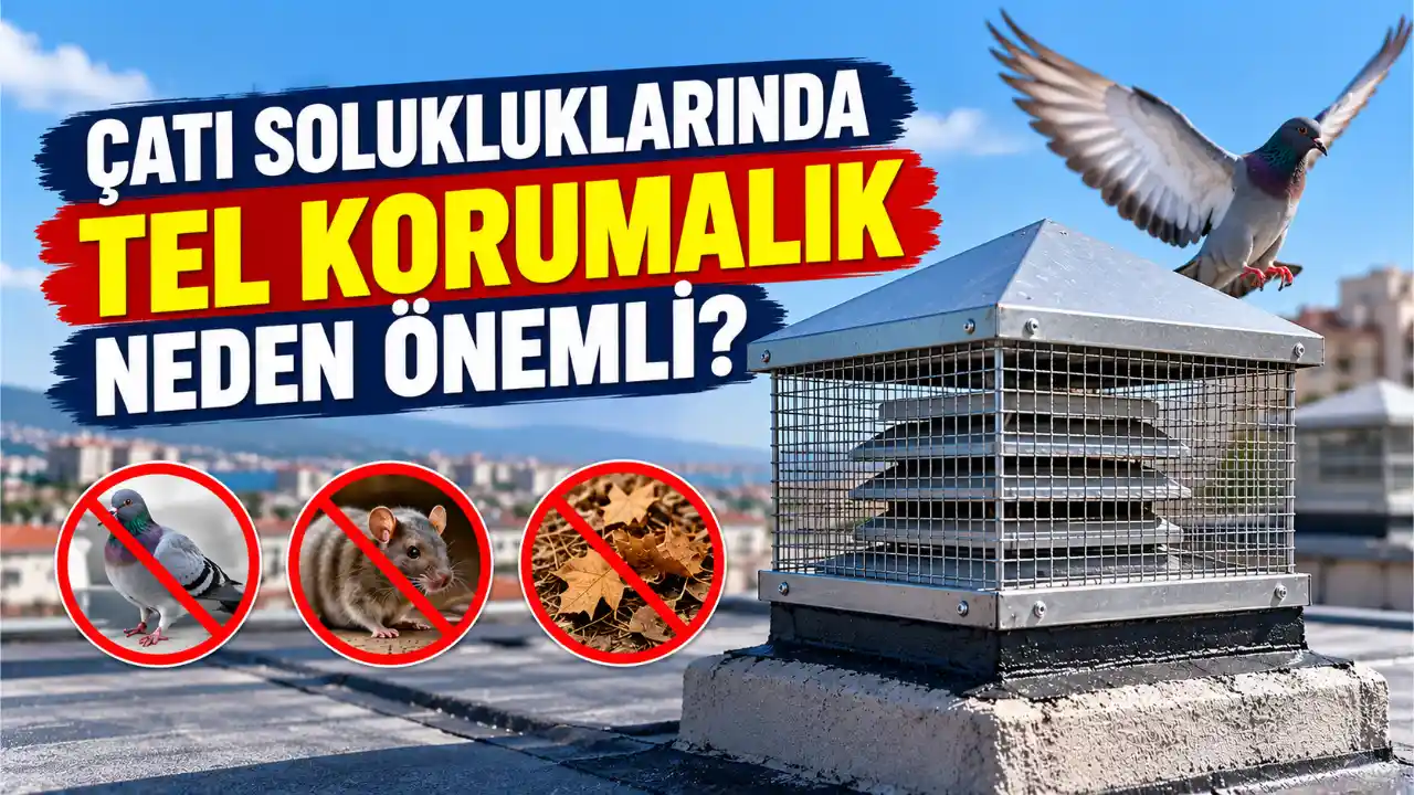 Bina Çatı Solukluklarındaki Tel Korumalıklar Neden Önemli?