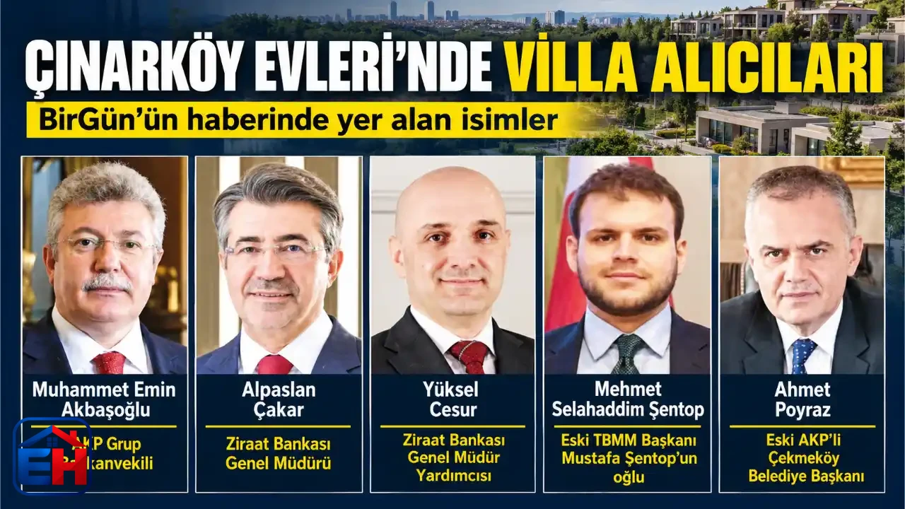 Çınarköy Evleri’nde 141 Villanın Alıcıları Tartışma Yarattı Eski Askeri Arazide Kimler Konut Sahibi Oldu?