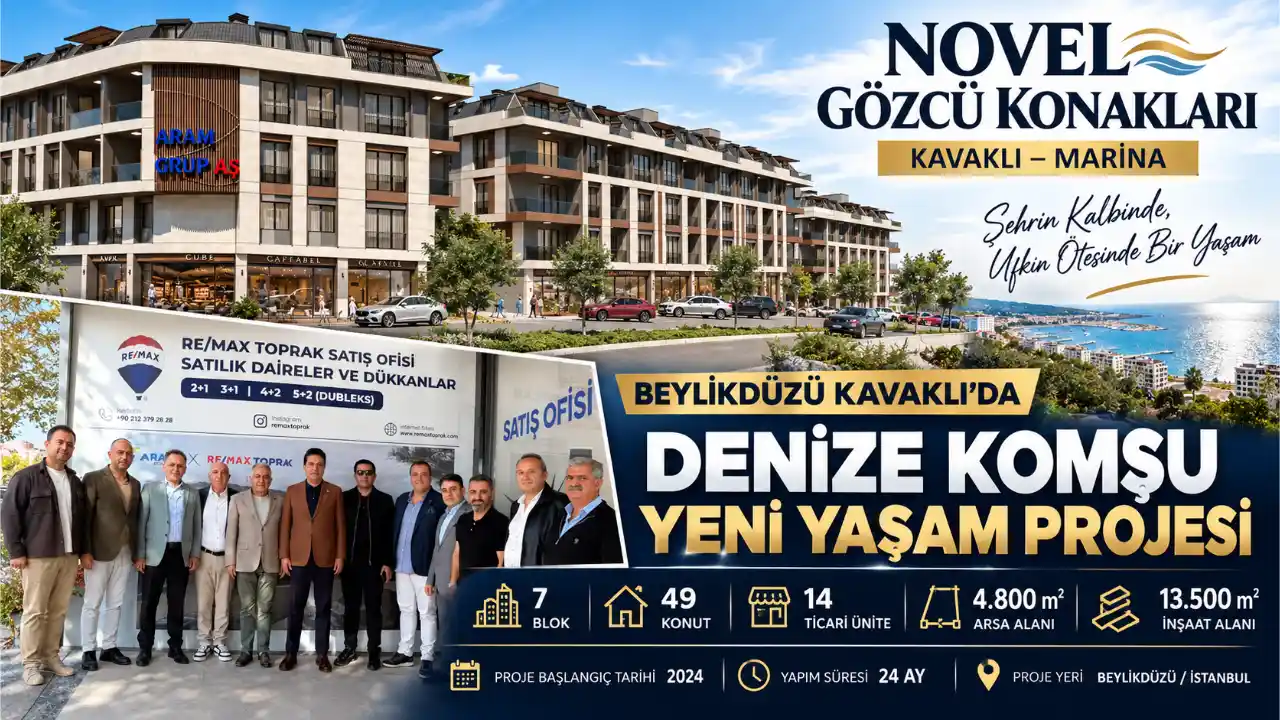 RE/MAX Toprak’tan Novel Gözcü Konakları Lansmanı Gerçekleşti