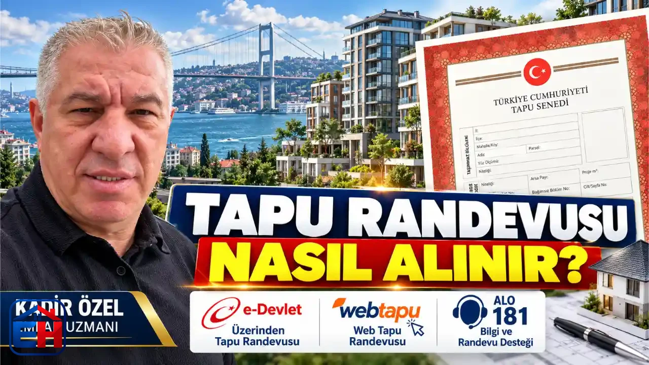 Tapu Randevusu Nasıl Alınır? E-Devlet ve Web Tapu Rehberi